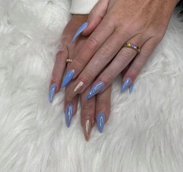 Gelnagels/Polygel voorbeeld 3