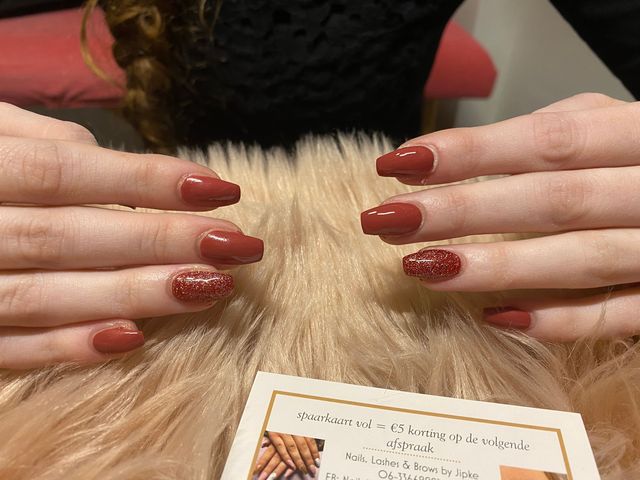 Gelnagels/Polygel voorbeeld 9