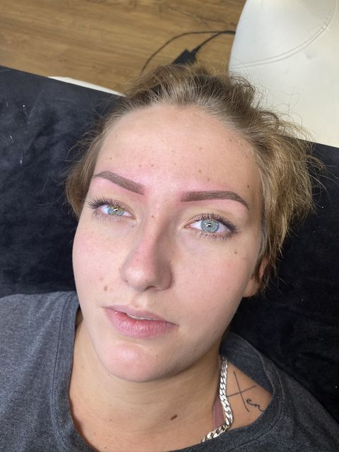 Ombre powder brows voorbeeld 3