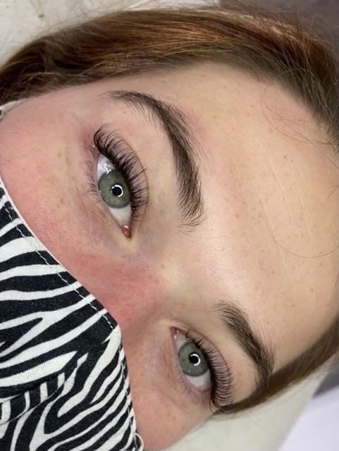 Wimperextensions voorbeeld 1