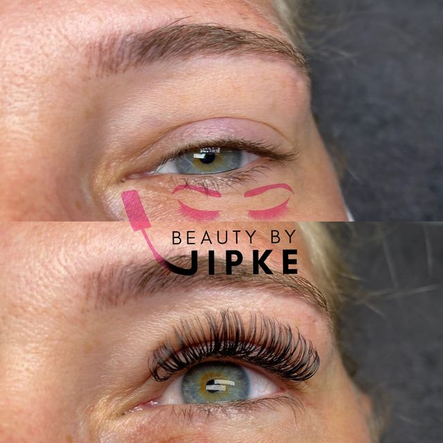 Wimperextensions voorbeeld 2