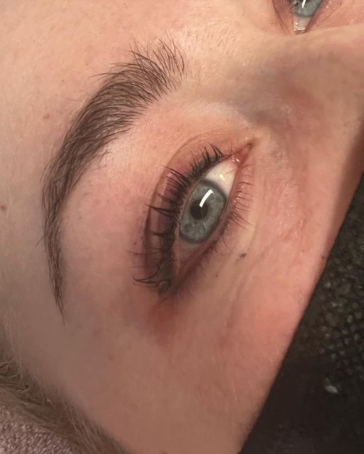 Wimperlift voorbeeld 1